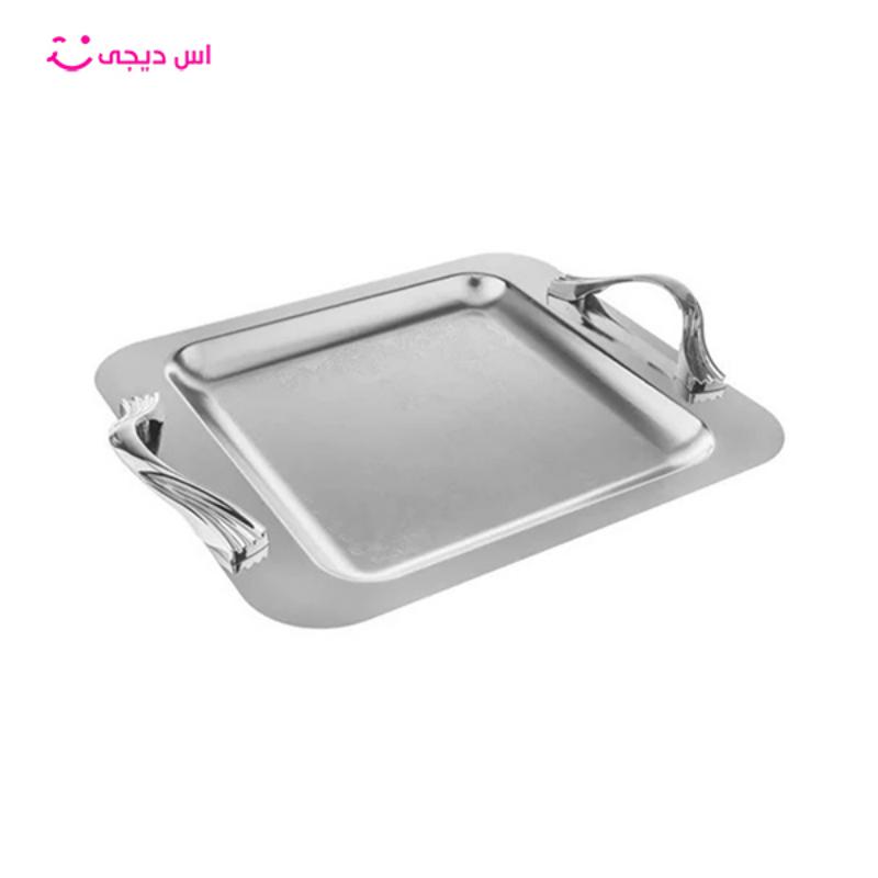 سینی استیل مربع دسته صدفی 1347 آرتیستون 
